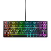 CHERRY XTRFY K4V2 TKL, Bedraad Gaming-Toetsenbord Zonder Numeriek Toetsenblok, Franse Indeling (AZERTY), RGB-Verlichting, MX2A RED-Schakelaars, Zwart