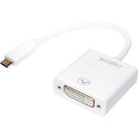 LogiLink USB-C/DVI USB-C DVI Wit - thumbnail