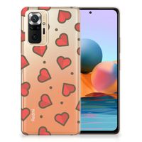 Xiaomi Redmi Note 10 Pro TPU bumper Hearts - thumbnail