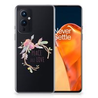 OnePlus 9 Telefoonhoesje met Naam Boho Text - thumbnail