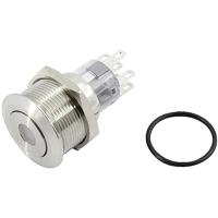 TRU COMPONENTS 1602495 TC-GQ22-A-22D/B/12V/S203 Drucktaster 250V 5A 2 x Aus/(Ein) tastend blue IP65