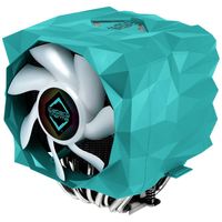 Iceberg Thermal IceSLEET X9 Dual TR CPU-koellichaam met ventilator Turquoise (b x h x d) 150 x 166 x 135 mm - thumbnail