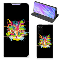 Samsung Galaxy S20 Plus Magnet Case Cat Color