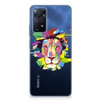 Xiaomi Redmi Note 11 Pro 5G Telefoonhoesje met Naam Lion Color - thumbnail