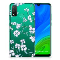 Huawei P Smart 2020 Uniek TPU Case Blossom White - thumbnail