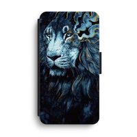 Darkness Lion: iPhone XS Max Flip Hoesje - thumbnail