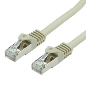 VALUE S/FTP-kabel Cat.7, met RJ-45-connectoren (500 MHz / Klasse EA), grijs, 2 m