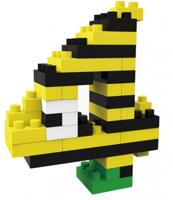 Toi Toys bouwpakket mini blokken vis 16 cm