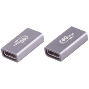 USB-C ® connector, 4.0, 40 Gbps, metaal, Pro 10080137 BKL Electronic 1 stuk(s)