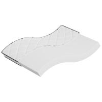 vidaXL Schuimmatras middelzacht 140x190 cm, tweepersoonsmatras, tweepersoons matras, matras schuimrubber, foam matras, matras schuim