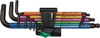 Wera 950 SPKL/9 SM N Multicolour Stiftsleutelset, metrisch, BlackLaser, 9 -delig - 1 stuk(s) - 05022089001 - thumbnail