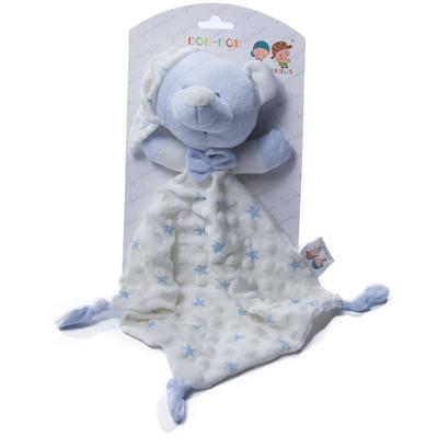 Gamberritos Knuffeldoekje Beertje 23 Cm Sterren Blauw/wit