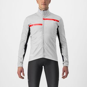 Castelli Transition 2 fietsjack zilvergrijs heren L