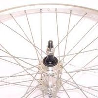 Achterwiel 26x1.75 freewheel vast - thumbnail