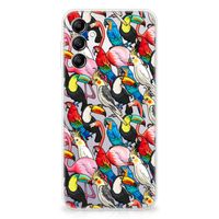 Samsung Galaxy A14 5G TPU Hoesje Birds - thumbnail