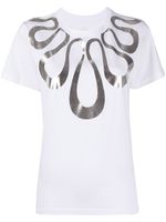 10 CORSO COMO t-shirt à imprimé graphique - Blanc