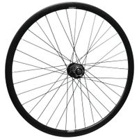 Voorwiel 28" disc 475 naaf uitval Dutch 19 velg 36g zwart