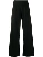 Pringle of Scotland pantalon ample en maille - Noir - thumbnail