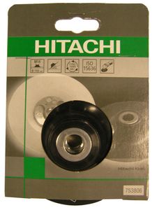 Hikoki Accessoires Steunschijf Met Moer 125 Mm Zacht Iso 15636 - 753807