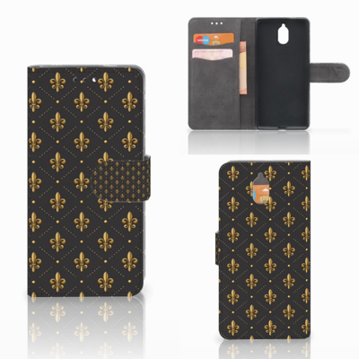 Nokia 3.1 (2018) Telefoon Hoesje Franse Lelie Nokia 3.1 (2018) Telefoon Hoesje Franse Lelie