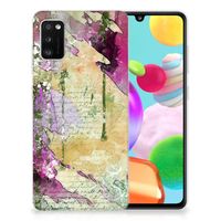 Hoesje maken Samsung Galaxy A41 Letter Painting