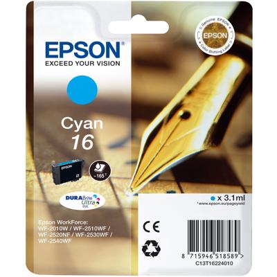 Epson Pen and crossword Singlepack Cyan 16 DURABrite Ultra Ink Epson Pen and crossword Singlepack Cyan 16 DURABrite Ultra Ink