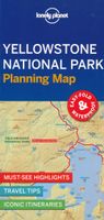 Wegenkaart - landkaart Planning Map Yellowstone National Park | Lonely