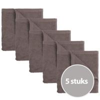 The One Keukendoek 50 x 50 cm Taupe - 5 stuks