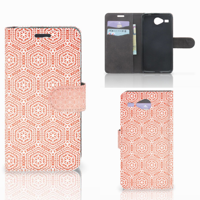 Acer Liquid Z520 Telefoon Hoesje Pattern Orange