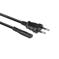 ACT Euro Stroomkabel C7 1.5m, Type C Euro Stekker naar C7 Aansluiting, Kabel voor PS4/PS5, TV, Printer - AC3300