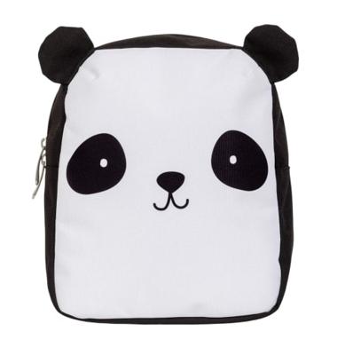 A Little Lovely Company rugzak Panda junior 5,5 liter polyester zwart/wit A Little Lovely Company rugzak Panda junior 5,5 liter polyester zwart/wit