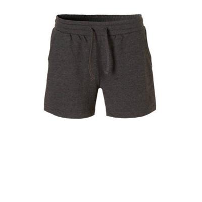 Donnay sportshort donkergrijs gemeleerd