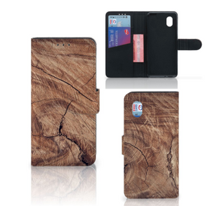 Alcatel 1B (2020) Book Style Case Tree Trunk