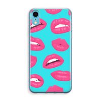 Bite my lip: iPhone XR Transparant Hoesje