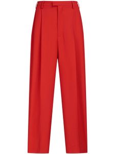 Marni pantalon de costume Tropical en laine - Rouge