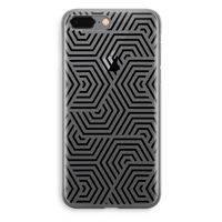 Magic pattern: iPhone 8 Plus Transparant Hoesje - thumbnail