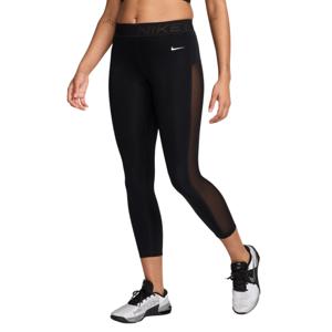 Nike Pro 7/8 Sportlegging Halfhoog Dames Zwart Wit