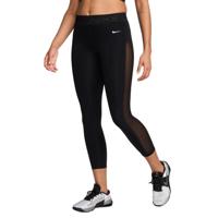 Nike Pro 7/8 Sportlegging Halfhoog Dames Zwart Wit - thumbnail