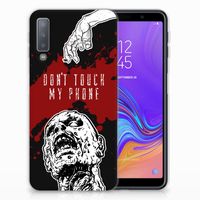 Samsung Galaxy A7 (2018) Silicone-hoesje Zombie Blood