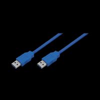 USB 3.0 A Male to A Male, blue, 1M, CU0051 - thumbnail