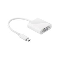 Goobay 66260 USB-C naar VGA-adapter voor Full HD resoluties (1080p @ 60Hz) / compatibel met Apple iPad Pro, Huawei Mate & P20, Honor Play, HTC U12, Samsung Galaxy etc. / 0,2 m kabellengte