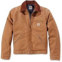 Carhartt Duck Detroit Carhartt Brown Jacket Heren 
