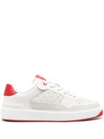 Balmain baskets B-Court Flip en cuir - Blanc