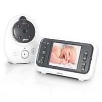 Alecto DVM-77 - Babyfoon met camera en 2.8" kleurenscherm, wit/antraciet - thumbnail