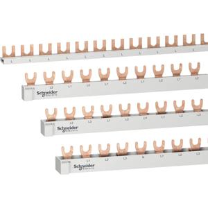 Schneider Electric R9XFH357 Faserail Grijs-wit (RAL 7035) 63 A 500 V Geleidertype = L 1 stuk(s)