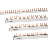 Schneider Electric R9XFH357 Faserail Grijs-wit (RAL 7035) 63 A 500 V Geleidertype = L 1 stuk(s) - thumbnail