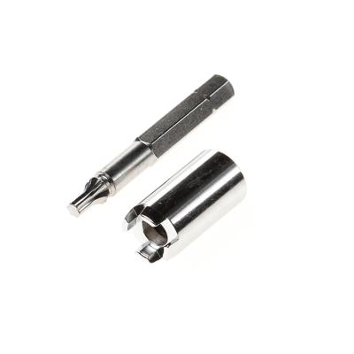 Kroon en bit voor montage Top Star schroeven