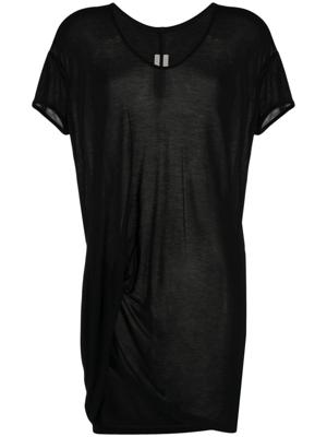 Rick Owens Semi-doorzichtig T-shirt - Zwart