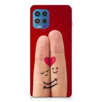 Motorola Moto G100 Silicone Back Cover Liefde - Origineel Romantisch Cadeau