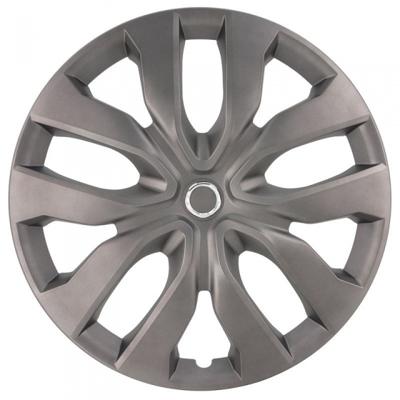 AutoStyle wieldoppen New York 17 inch ABS gunmetal set van 4 AutoStyle wieldoppen New York 17 inch ABS gunmetal set van 4